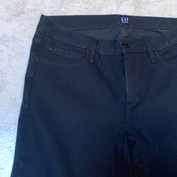 GAP denim True Skinny 29R black - Picture 2 of 3